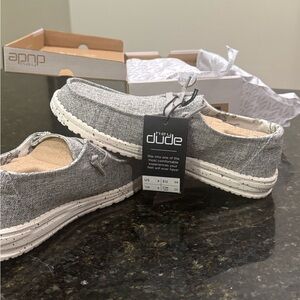 Brand New Hey Dude Women's Wendy Moccasins - Gray